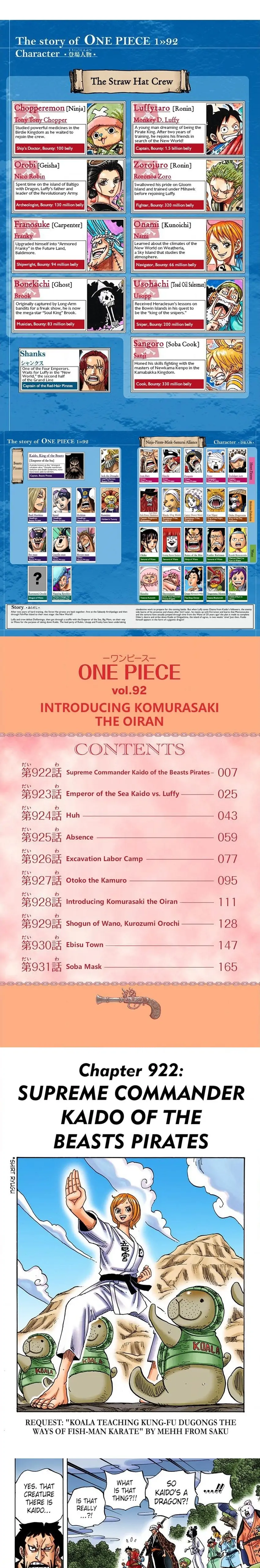 One Piece Digital Colored Chapter 922 image 2